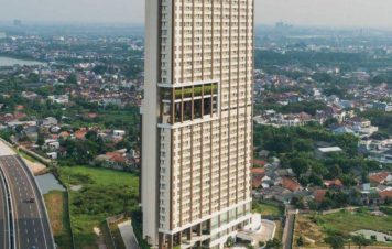 Gedung Silktown Tower Alexandria, apartemen dekat bandara soekarno hatta