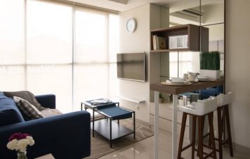 Penampakan unit di apartemen silktown tower alexandria